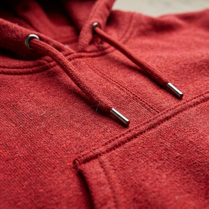 Sporty Style Polyester Lightweight Men’s Long Sleeve Hooded <b>Red</b> <b>Hoodie</b> Workout Quick Dry Breathable Athletic Training Running - Product Image 3