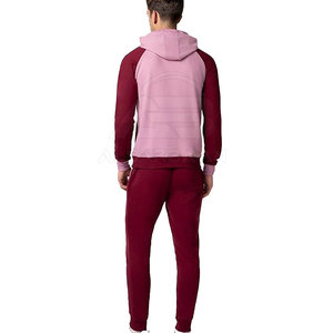 Survêtement coupe-vent 100% coton, dernier design, logo personnalisé, grandes tailles, survêtements pour hommes - Product Image 2