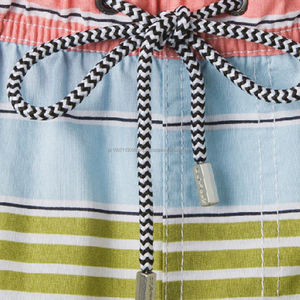 Short de plage respirant motif uni maillot de bain prix de gros short de plage - Product Image 2