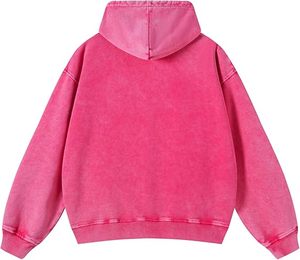 Australian Fit 450GSM Polyester/Cotton Fleece Anti-Pilling Men's Heavyweight for Custom Logo Streetwear Oversized Hoodie - Product Image 3