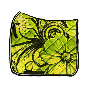 Almohadilla de Silla de Montar Sublimada Ecológica de Algodón para Doma Clásica con Color y Logotipo Personalizados, de Alta Calidad para Uso Deportivo Ecuestre - Product Image 1