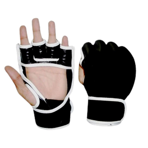 Leather Breathable MMA Gloves for Boxing and Karate Training - Product Image 1