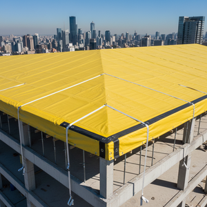 Tôle de toiture en PVC légère pour la construction de logements et d'abris extérieurs, plaque de toiture transparente en polycarbonate pour bâtiments - Product Image 6