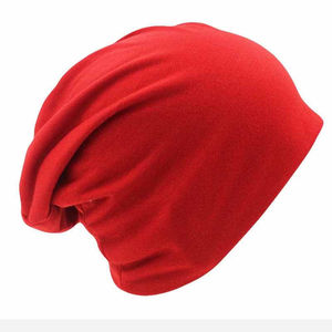 Unisex Solid Color Acrylic <b>Beanie</b> <b>Hat</b> Casual Winter Skull Cap 56-58CM Computer Knitted for Adults - Product Image 5