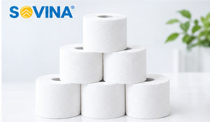 Papel Higiénico para Baño, Pulpa Virgen, 2 Capas, 129g (50m * 107mm), 454 Hojas/Rollo x 48 Rollos/Caja - Product Image 4