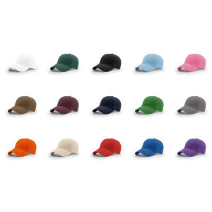Casquettes de baseball en toile brodée premium à 6 panneaux, effet vieilli, bords bruts vintage, en coton, ajustables, pour hommes et femmes - Product Image 2