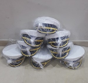 หมวกแก๊ปพรีเมียมสำหรับวงโยธวาทิต ปักลายตามสั่ง หมวกทรงแหลมสำหรับงานพิธีการ หมวกปรับขนาดได้สำหรับการแสดง - Product Image 5