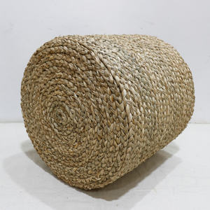 Cojines de Ratán Tejidos a Mano de Alta Calidad, Diseño Artesanal con Función de Almacenamiento que Ahorra Espacio, para Sala de Estar, Dormitorio, Hotel - Product Image 4