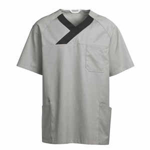 High Quality Men <b>Scrub</b> <b>Tops</b> Soft and Comfortable Men <b>Scrub</b> <b>Tops</b> for Healthcare Staff Wholesale Design with Custom Logo Size Colo - Product Image 3
