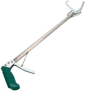 Pinza para serpientes de 52 pulgadas, extra larga, de acero inoxidable, con mandíbula ancha, herramienta de manipulación y captura de reptiles, ecológica - Product Image 1