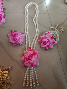 Collier en chaîne de perles géométriques classiques faites à la main, tendance, unisexe, bijoux de mariage - Product Image 6