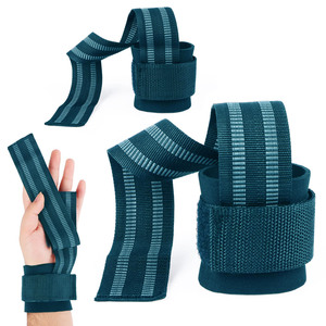 Sangle de levage en néoprène unisexe, vente directe usine, impression par sublimation, sérigraphie, broderie, motif rayé bleu - Product Image 4