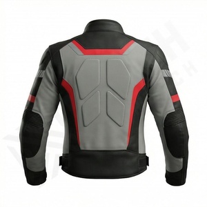 Chaqueta de Motociclista de Cuero Genuino para Hombre de la Mejor Calidad, Nueva Colección de Invierno, Chaquetas de Motocicleta con Protecciones Desmontables Personalizadas - Product Image 2