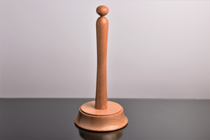 Portarrollos de Papel de Cocina Minimalista de Madera |   Soporte Moderno para Rollos de Cocina - Product Image 4