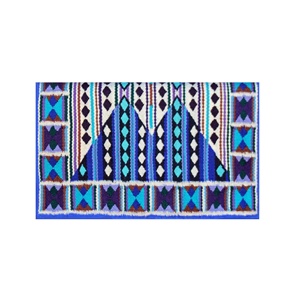 Tapis de selle western confortable en polycoton de haute qualité avec rembourrage fin en coton, matériau scintillant Uttar Pradesh pour l'équitation - Product Image 1