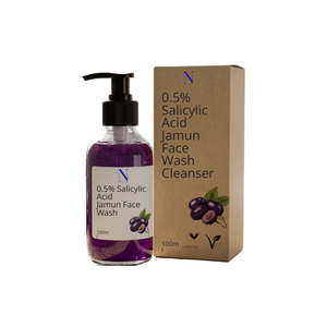 Gel Nettoyant Anti-Acné à l'Acide Salicylique 0,5% et à la Glycérine de Jamun pour le Contrôle du Sébum, Adapté à Tous Types de Peaux, OEM - Product Image 1