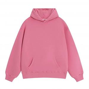 เสื้อฮู้ดดี้ผู้ชายพรีเมียม ผ้าฝ้าย 100% เนื้อหนา แบบเฟรนช์เทอร์รี่ ทรงโอเวอร์ไซส์ สกรีนโลโก้ได้ สไตล์สตรีทแวร์ เสื้อฮู้ดดี้เรียบง่ายสำหรับผู้ชาย - Product Image 3