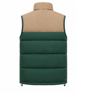 Custom <b>Men's</b> Winter Vest Premium Quilted Sleeveless Bodywarmer with Lightweight <b>Thermal</b> Insulation Windproof Fabric - Product Image 2