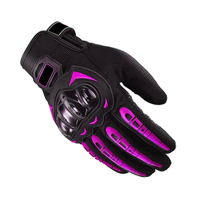 Guantes Deportivos de Motociclismo hasta la Muñeca, Negros y Morados, Material PU, Transpirables, para Ciclismo y Uso en Exteriores, Cuatro Estaciones, Dedos Completos, Gran Venta - Product Image 6