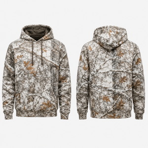 Sudadera con Capucha de Camuflaje para Hombre, Ropa de Caza de Invierno, Chaqueta Transpirable de Poliéster - Product Image 1