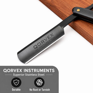 มีดโกนหนวดสำหรับผู้ชาย มีดโกนแบบใบมีดตรง - Product Image 3