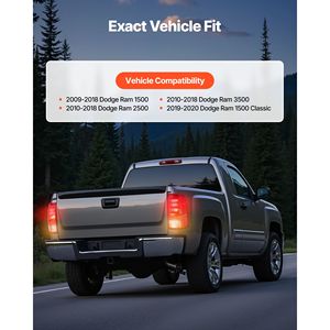 Gruppo Faro Posteriore Sinistro Alogeno Ambra per Dodge Ram 1500/2500/3500/Classic 2009-2020 - Product Image 2