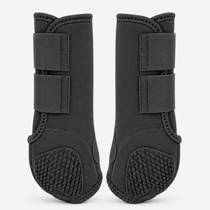 Bottes de sport pour chevaux en néoprène de qualité supérieure pour l'équitation, l'entraînement, la course, le saut d'obstacles et l'utilisation en écurie, avec un ajustement confortable et une protection contre les contusions - Product Image 1