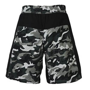 Pantalones Cortos de MMA Cómodos y Elásticos con Logotipo Frontal para Entrenamiento de Artes Marciales - Ajuste Atlético Ligero y Transpirable de Spandex/Poliéster - Product Image 2