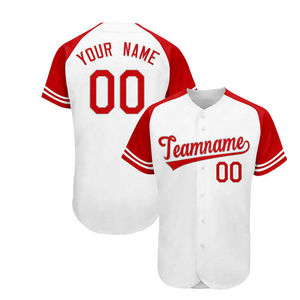 Camisetas de Béisbol y Sóftbol con Cuello en V de Alta Calidad OEM ODM, Nueva Llegada, Logotipo Personalizado, Camisetas Profesionales para Equipos, 100% Poliéster - Product Image 3