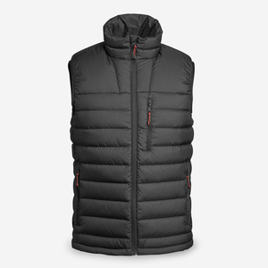 Quilted Woolen Puffer Vest <b>Men</b> Casual Sleeveless <b>Jacket</b> Lightweight Padded Gilet Stand Collar Windproof <b>Warm</b> Waistcoat Outerwear - Product Image 5