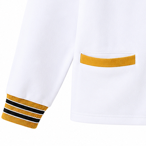 Cardigan en tricot personnalisé pour université et collège, avec logo brodé, cardigan sur mesure, pull en tricot - Product Image 3