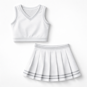 Maillot de sport en maille personnalisé de qualité supérieure pour uniformes de cheerleading - Fabricant en gros avec faible MOQ - Product Image 5