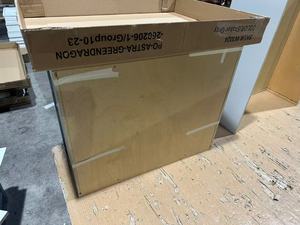 ตู้ครัวสีเทาเชคเกอร์ W3024 แผงประตู MDF ดีไซน์ทันสมัย ติดตั้งง่าย - Product Image 4