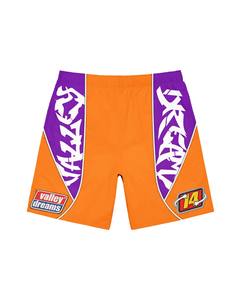 Multi Color Windbreaker Jacket Shorts Set | Oversized <b>Zip</b> <b>Hooded</b> Jacket & Shorts | Streetwear Matching Set OEM Private Label - Product Image 5