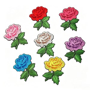 Factory Custom Embroidery Logo <b>Patches</b> for Clothing Bags Caps Jackets Jeans Personalized Design Iron <b>On</b> <b>Sew</b> <b>On</b> Hook Loop Badges - Product Image 2