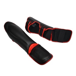 สนับแข้งฟุตบอลหนังแบบกำหนดเอง อุปกรณ์ป้องกันแบบกำหนดเอง - Product Image 2
