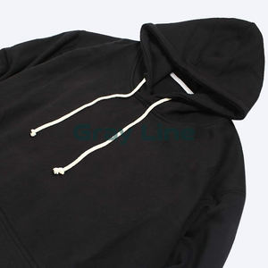 Sudadera con Capucha para Hombre, Estilo Casual, Manga Larga, Color Sólido, 430, 350, 280 Gramos, Nueva Moda 2026 - Product Image 4