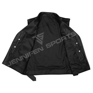 Chaleco de Motociclista de Cuero Genuino Grueso, Ropa Deportiva a Prueba de Viento para Niños, Chaleco de Moto de Talla Grande - Product Image 5