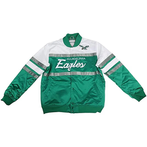 Chaqueta Bomber de Satén Personalizada con Bordado de Logotipo del Club en la Parte Delantera, Unisex, Estilo Universitario, para Eventos de Primavera, Diseño Personalizado - Product Image 1