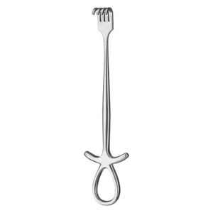Retractor Quirúrgico Manual de Acero Murphy de Grado Quirúrgico, 195 mm (7.34 Pulgadas), 4 Puntas, Mandíbula Cónica, Profundidad 9.30 mm, Ancho de Mandíbula 16.30 mm, de Grip Surgical - Product Image 5