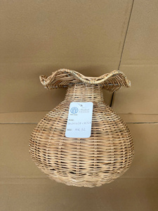 Beautiful decorative rattan <b>vase</b> make in Vietnam with wholesale price OEM ODM color - Product Image 2