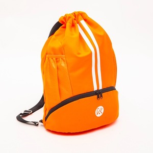 Basketball drawstring <b>backpack</b> dry and wet separation fitness bag fitness orange <b>black</b> outdoor sports bag swimming beachtraining - Product Image 5