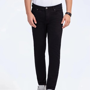 New Fashion Custom Design Slim Breathable Lightweight Canvas Jeans for Men High Quality 2026 Low Price - Product Image 1