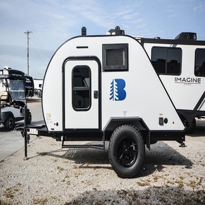Entrega Rápida, Mini Remolque de Viaje Premium en Forma de Lágrima, Caravana, Autocaravana Perfecta para Acampar en Familia - Product Image 5