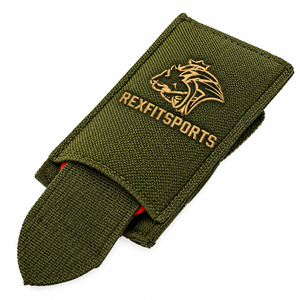 REXFIT SPORTS ผ้าเช็ดทำความสะอาดปืนเพนท์บอล พิมพ์ลายธงทีมตามสั่ง ผู้ผลิต OEM จากปากีสถาน ขายส่งอุปกรณ์เสริมพร้อมโลโก้ตามสั่ง - Product Image 1