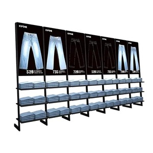 Modular Freestanding Ladder Shelf Retail Displays | Luxury Classic Shop-in-Shop Solutions for Modern Indoor Stores - Product Image 1