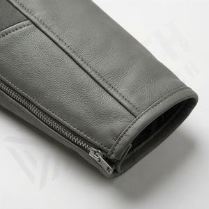 Veste de moto en cuir véritable pour homme de qualité supérieure, nouvelle arrivée, vestes de moto d'hiver, protections amovibles, personnalisables - Product Image 6