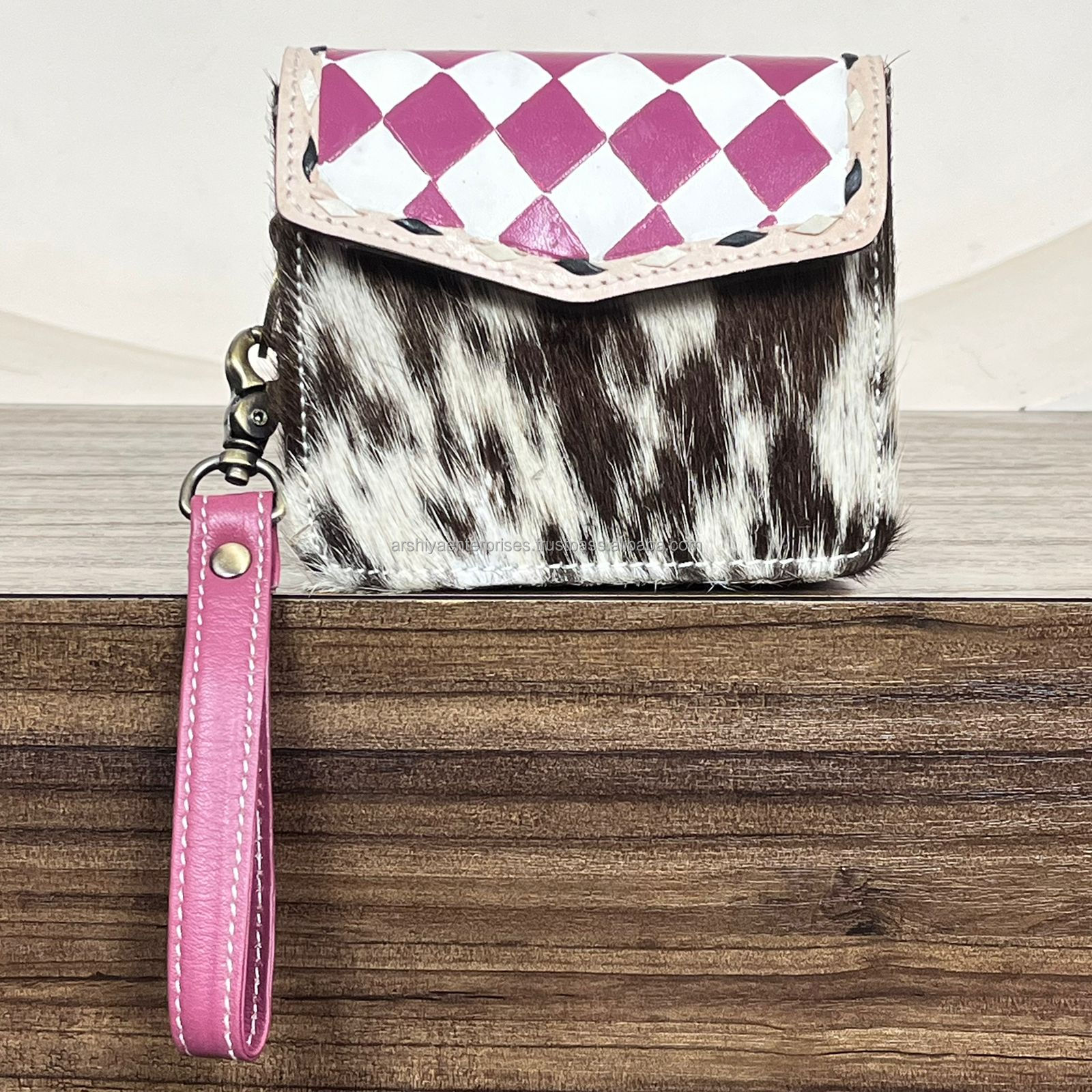 pink and white checkered