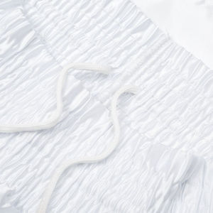 กางเกงชกมวยแบบยูนิเซ็กซ์ สำหรับศิลปะการต่อสู้ MMA BJJ มวยไทย ผ้าระบายอากาศ ยืดหยุ่นได้ ชุดกีฬาฝึกซ้อม รับผลิตแบบ OEM พร้อมสกรีนโลโก้ - Product Image 3