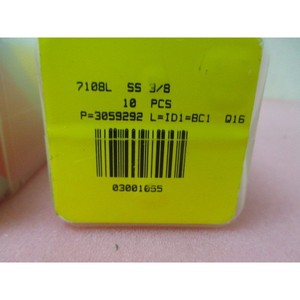 30 Tapas de Tubo Ham-Let SS, 3/8", 7108L, SS 3/8 - Equipo y Piezas de Semiconductores de Confianza de Tradicción Global - Product Image 3